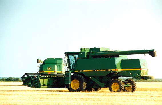 Tractors at McKnight Ranch