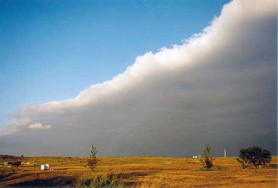 Cold front moving in during Fall at McKnight Ranch