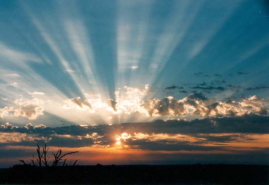 Sunset at McKnight Ranch